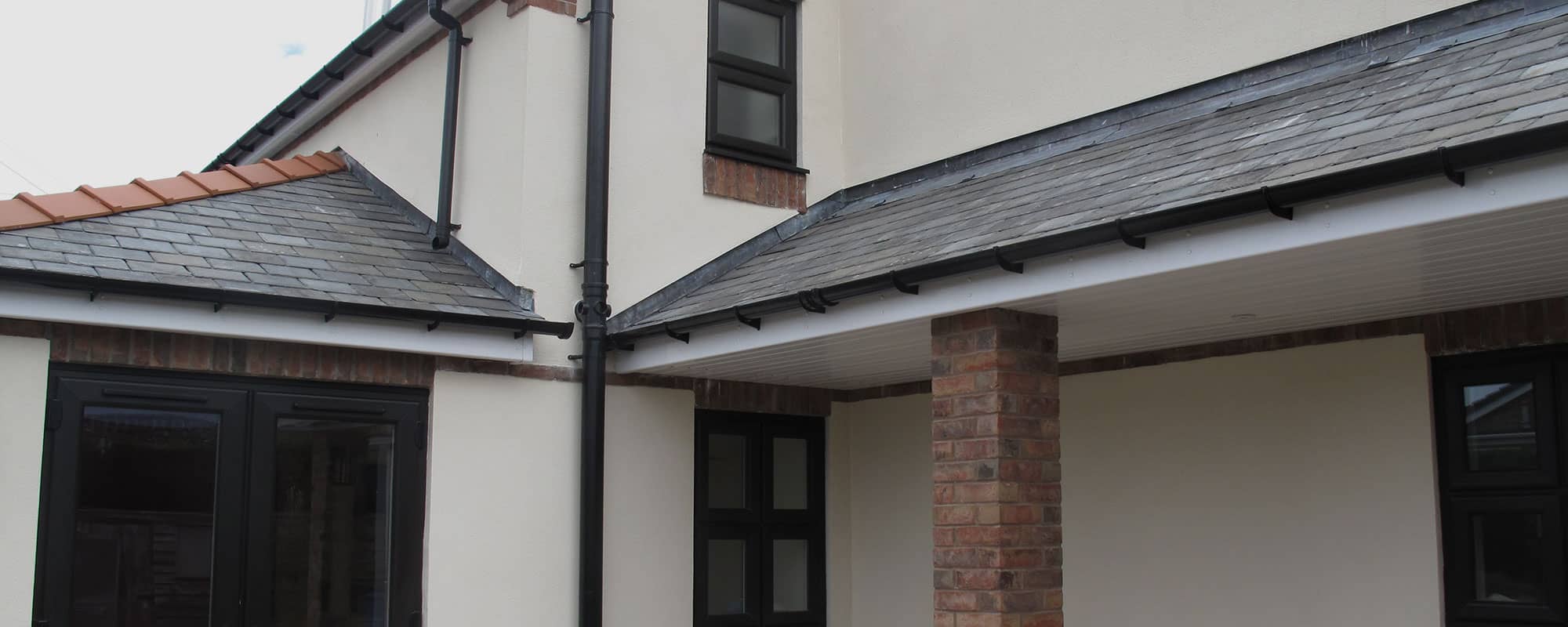 New build house in North Wales