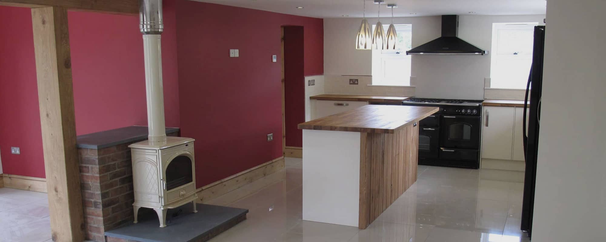 New kitchen extension North Wales