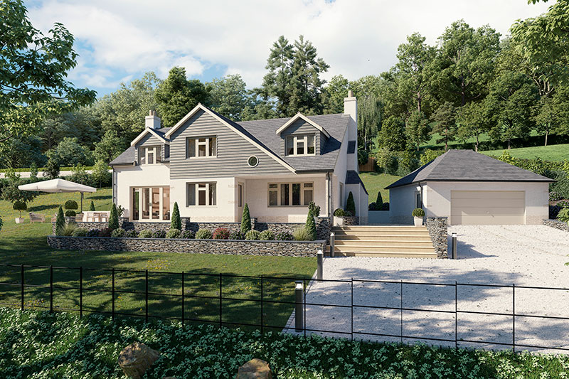 Exterior of new development