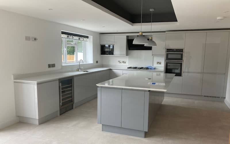 New kitchen at Chester property extension