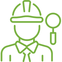 Building inspector icon